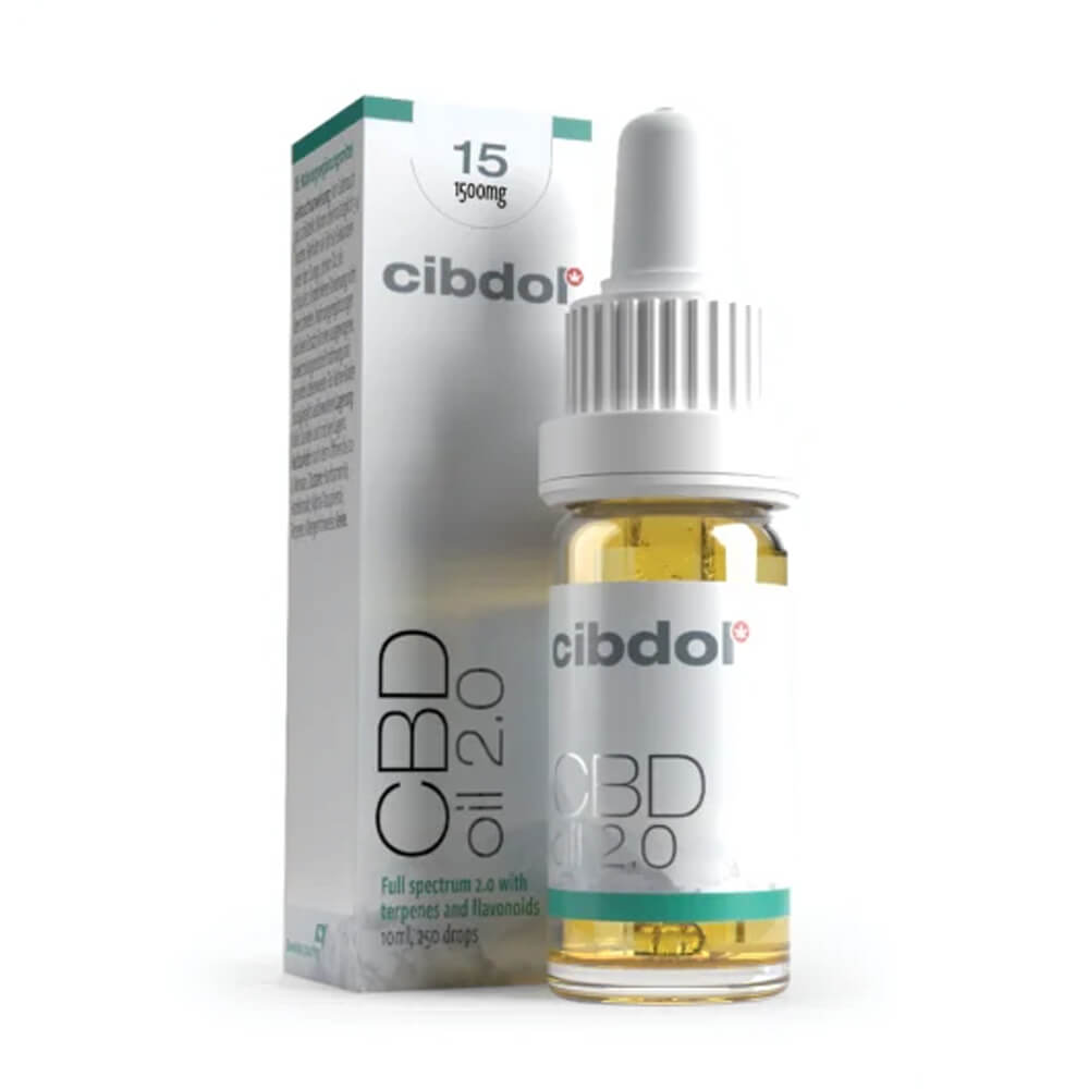 Cibdol CBD Oil 2.0 – 15% 1500mg (10ml)