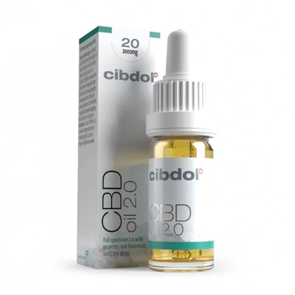 Cibdol CBD Oil 2.0 – 20% 2000mg (10ml)