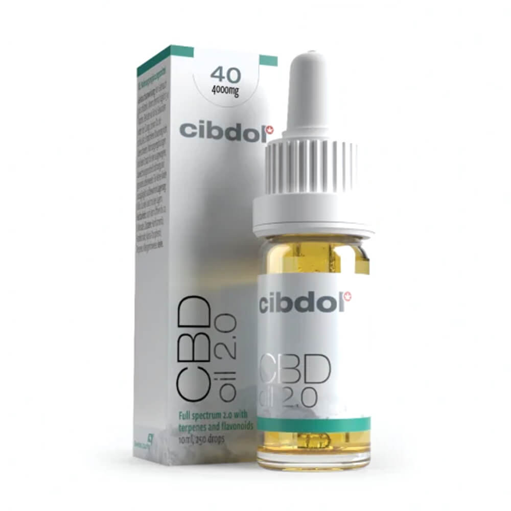 Cibdol CBD Oil 2.0 – 40% 4000mg (10ml)