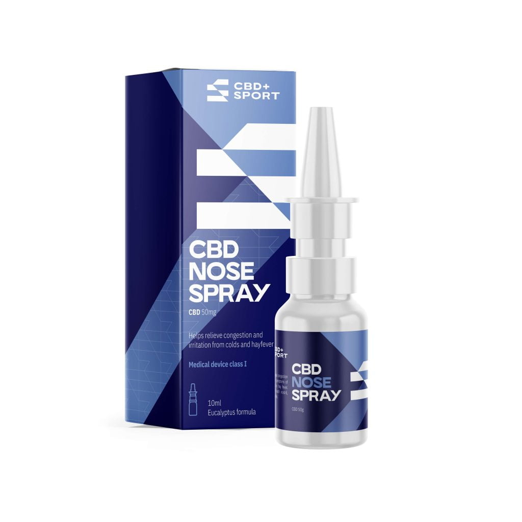 CBD Sport Nose Spray Eucalyptus 50mg CBD (95ml)