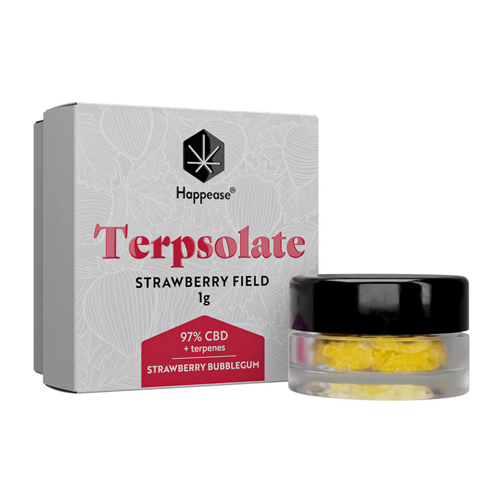 Happease Extracts Strawberry Field Terpsolate 97% CBD + Terpenes (1g)