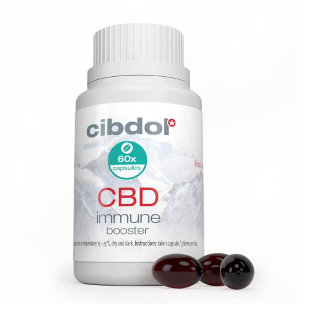 Cibdol CBD Capsules Immune Booster 600mg (60 capsules)