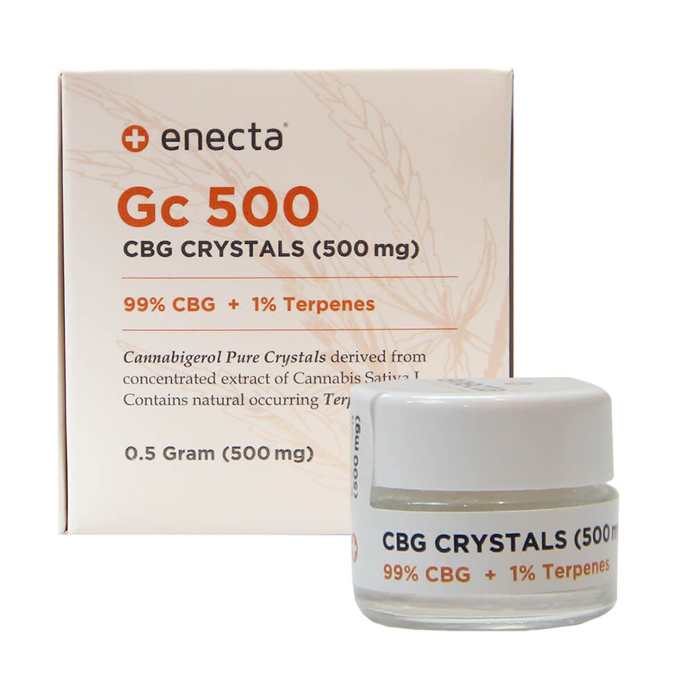 Enecta GC500 99% CBG Crystals + 1% Terpenes (500mg)