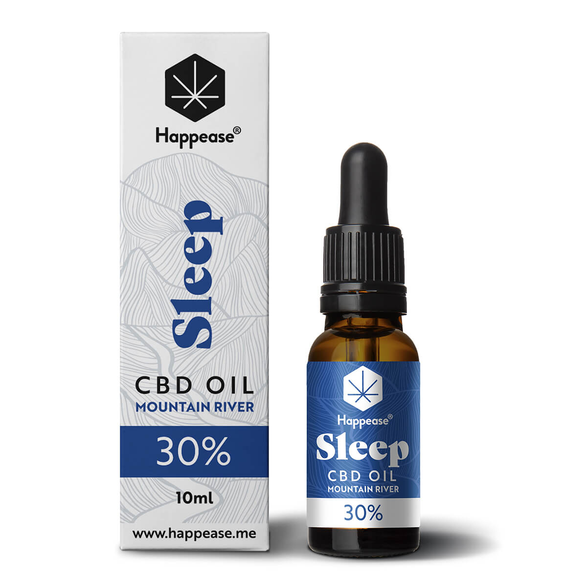 Happease Sleep 30% CBD Oil Mountain River (10ml)