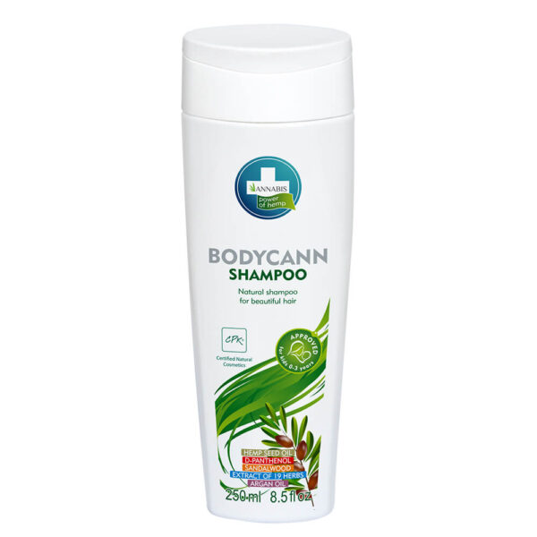 wholesale annabis bodycann natural shampoo 250ml