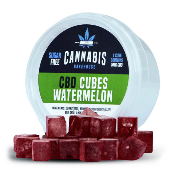 wholesale cannabis bakehouse cbd cubes watermelon