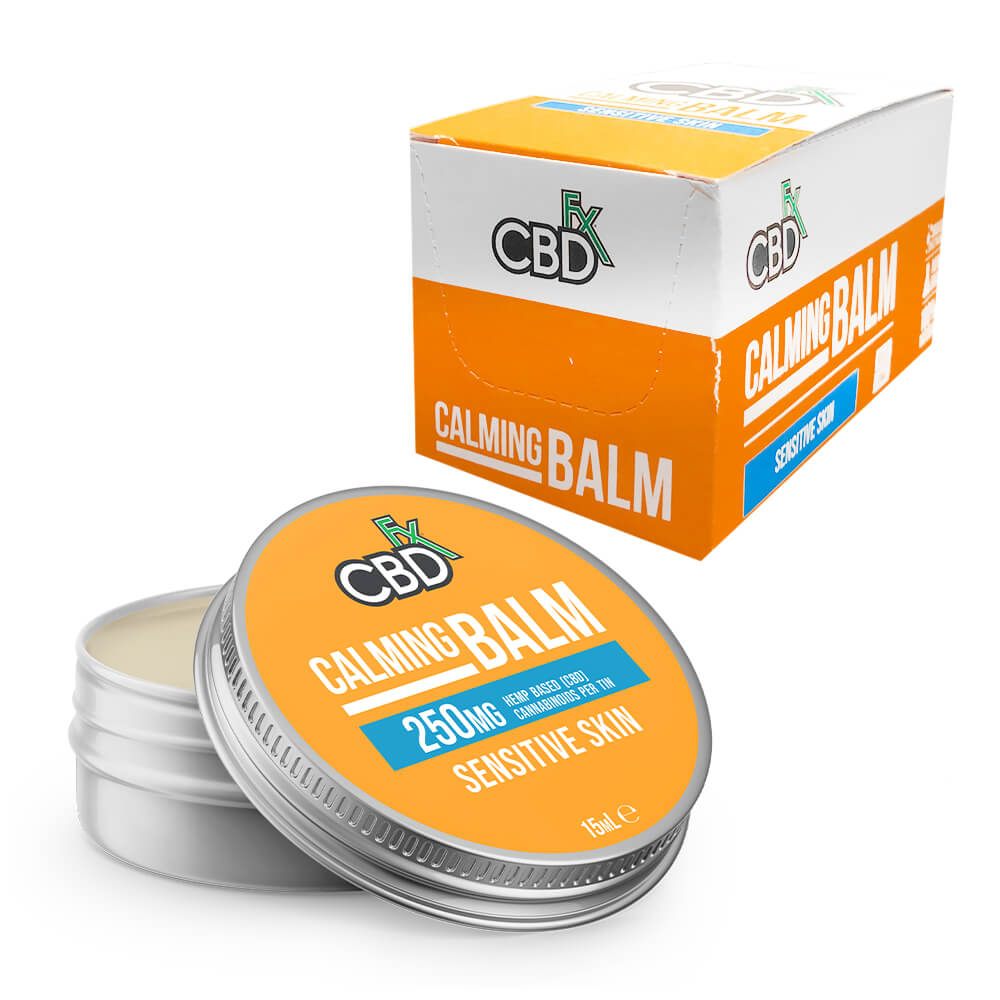 CBDfx Calming Balm 250mg CBD (5pcs/display/15ml piece)