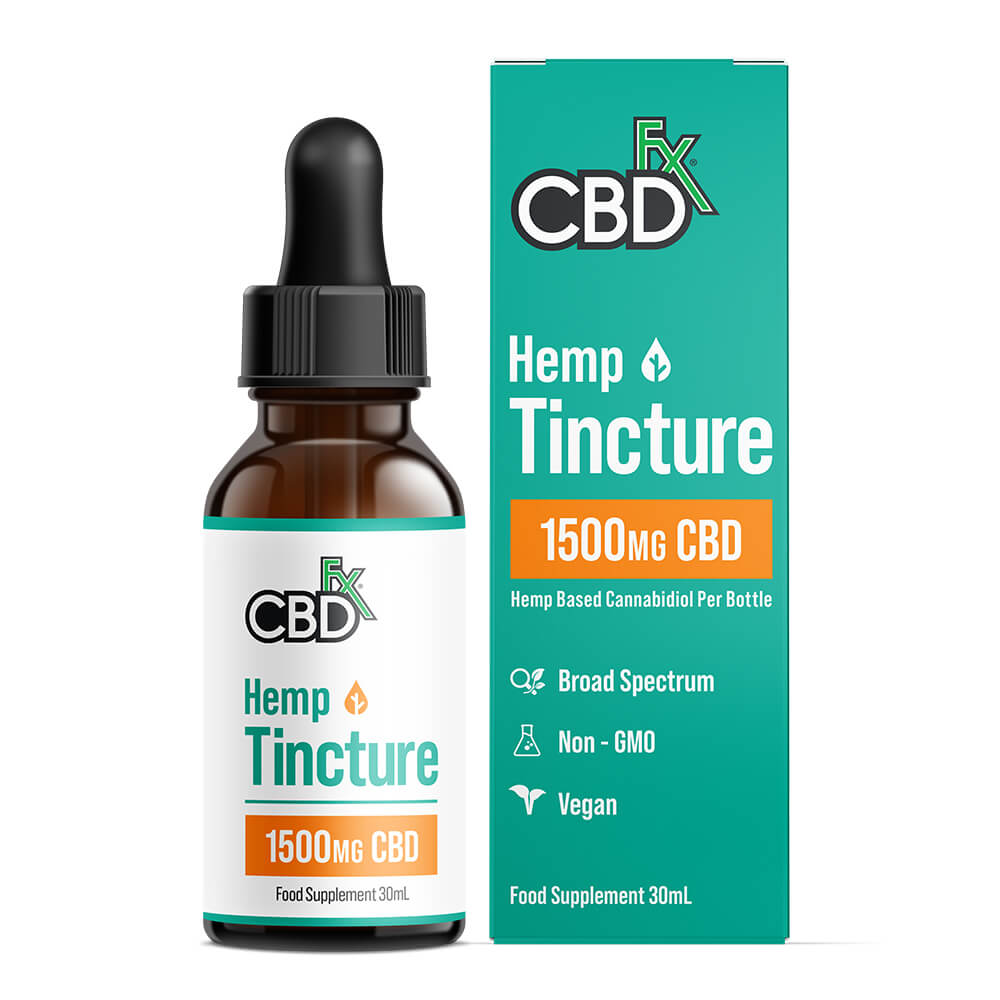 CBDfx Hemp Based Tincture 1500mg CBD (30ml)