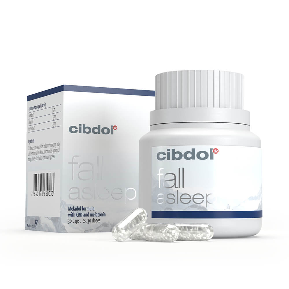 Cibdol Fall Asleep Capsules – Meladol Formula (30 capsules)