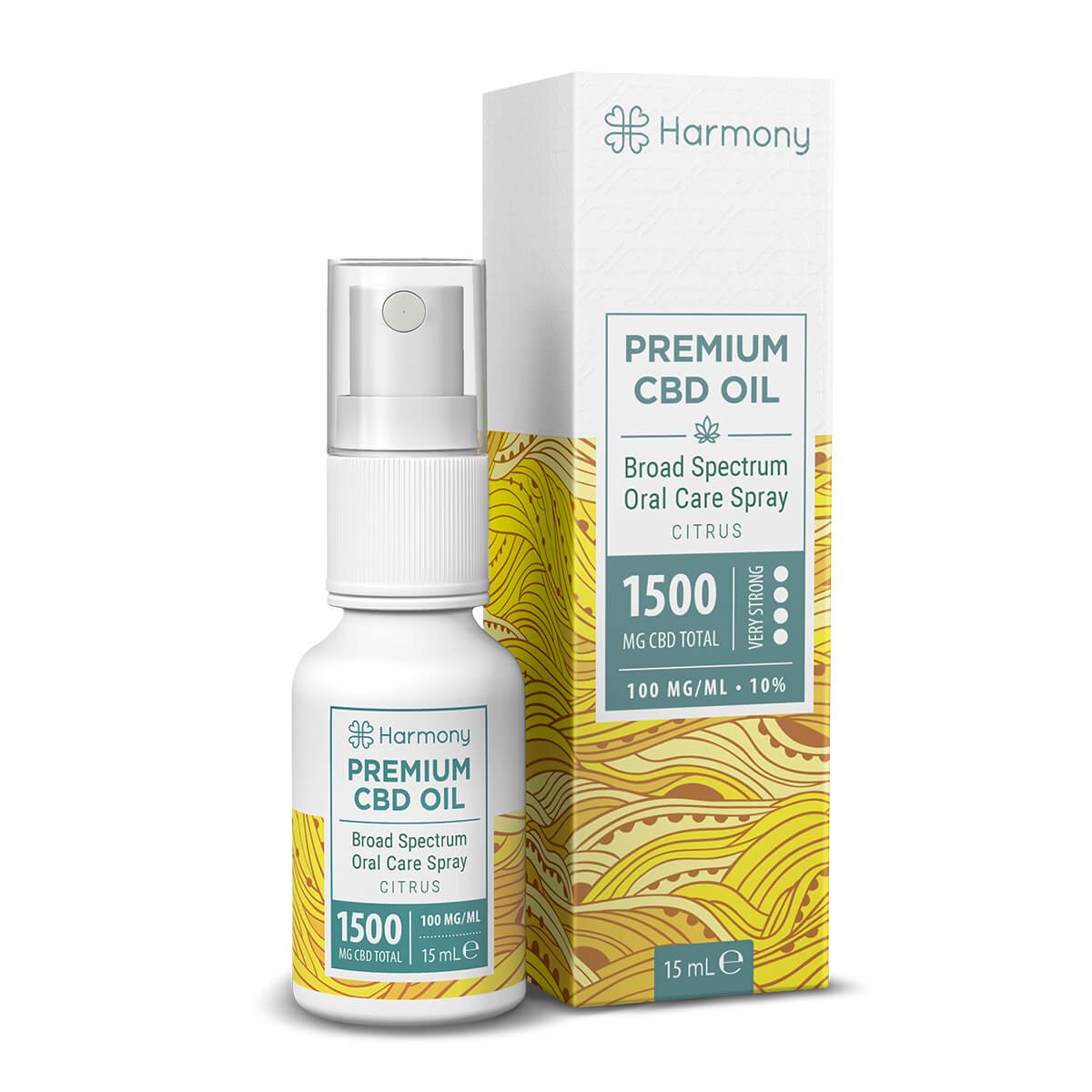 Harmony Citrus CBD Spray 1500mg (15ml)