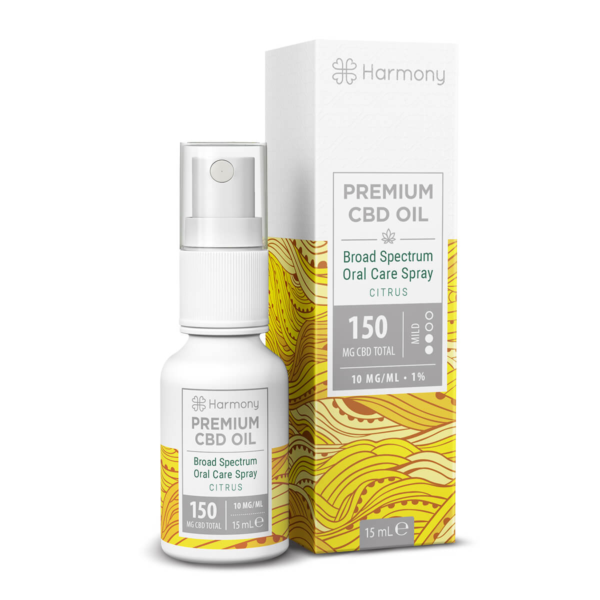 Harmony Citrus CBD Spray 150mg (15ml)