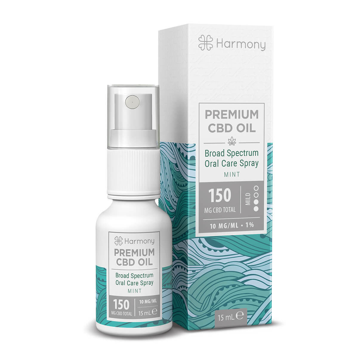 Harmony Mint CBD Spray 150mg (15ml)