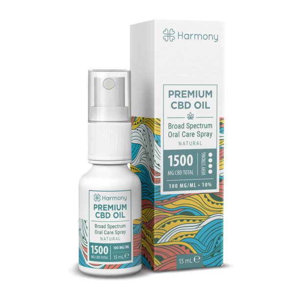 wholesale harmony cbd spray natural 1500mg