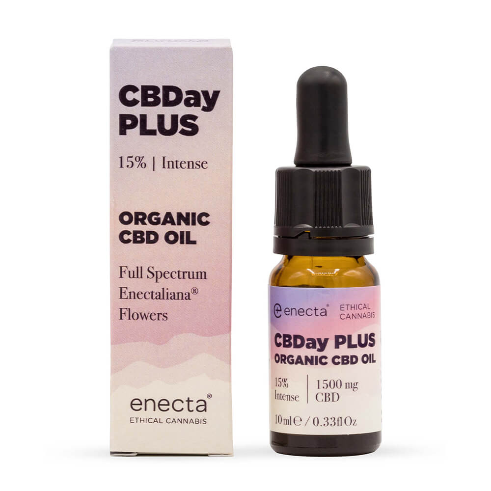 Enecta CBDay Plus 15% Intense CBD Oil (10ml)