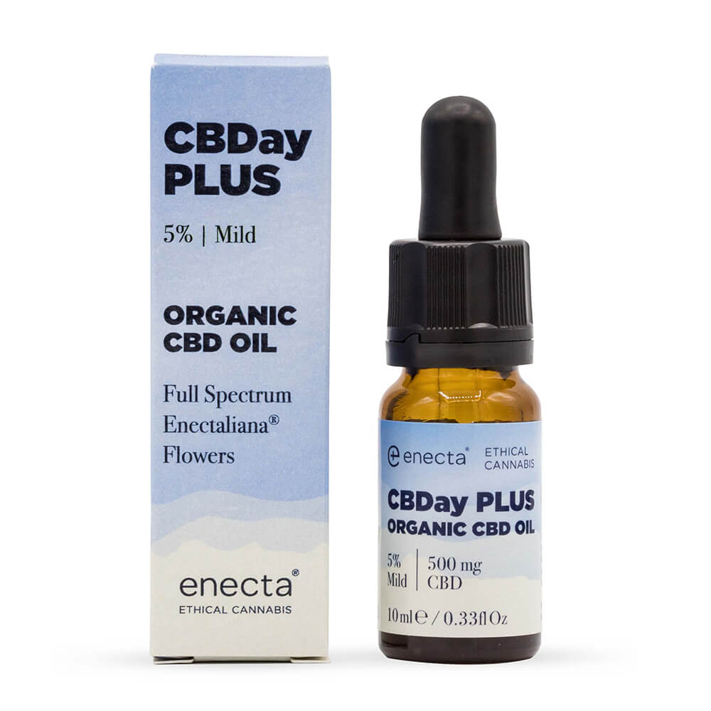 Enecta CBDay Plus 5% Intense CBD Oil (10ml)